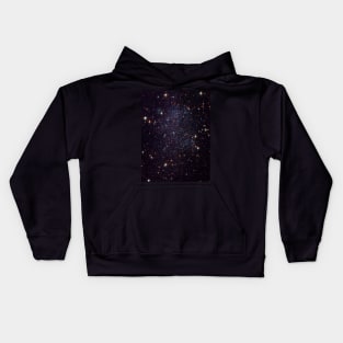 Galactic Dream Space Stars and Planets Kids Hoodie
